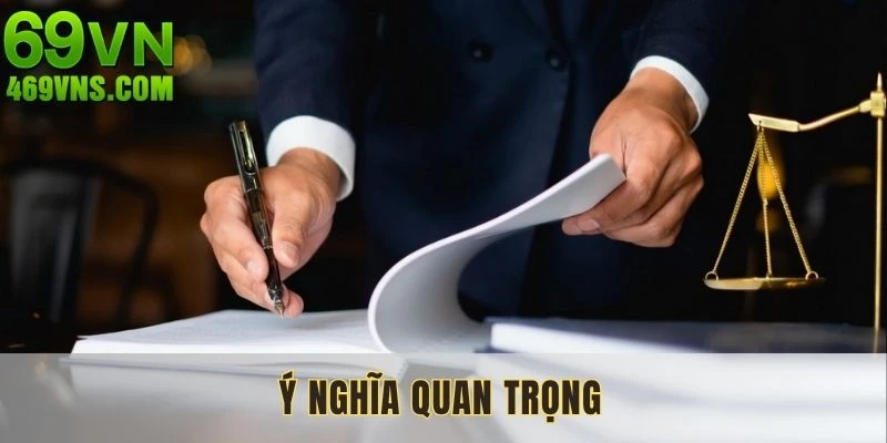 Chứng nhận hợp pháp mang lại ý nghĩa quan trọng cho nhà cái
